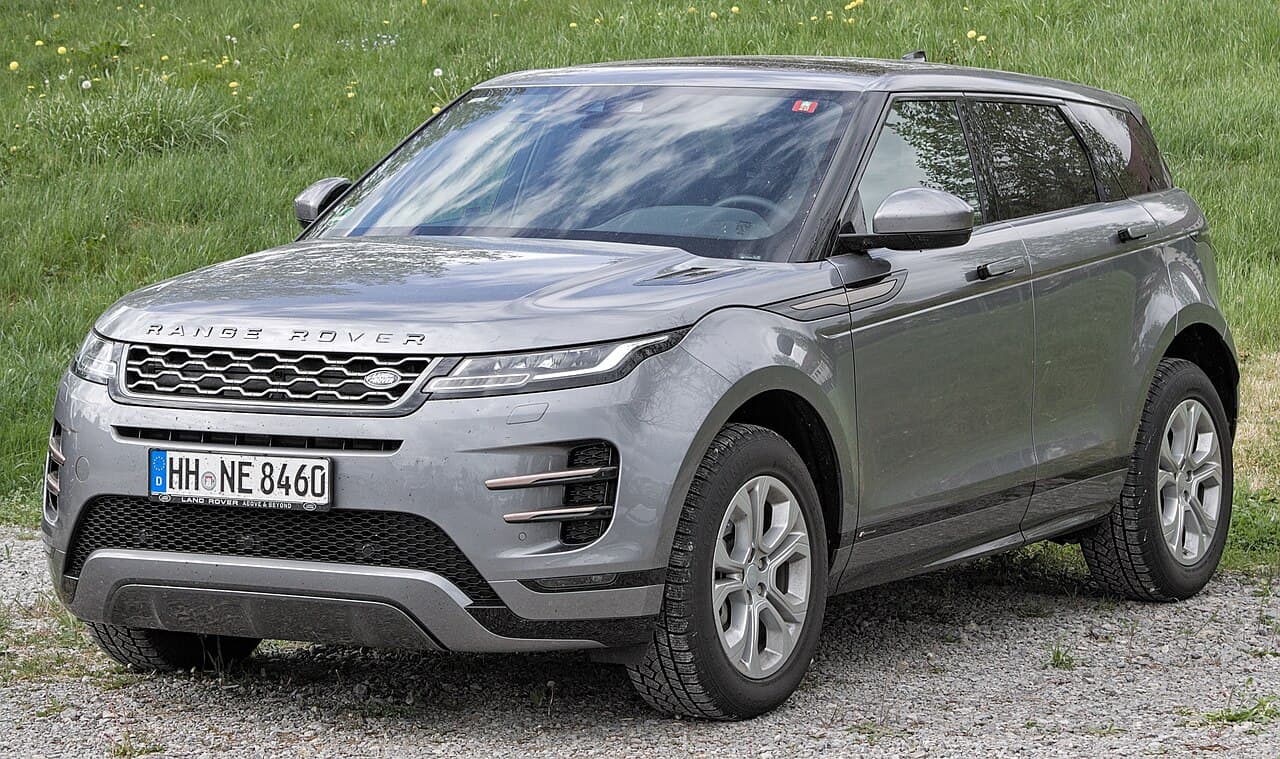 Land Rover Range Rover Evoque — photo: Alexander Migl (CC BY-SA 4.0, Wikimedia Commons)